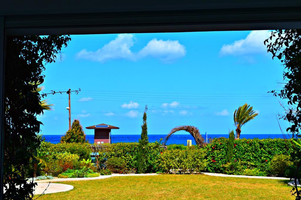 Latchi Beach Front Villa - Private Heated Pool - Amazing Uninterrupted Sea Views Полис Екстериор снимка