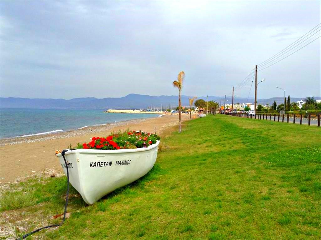 Latchi Beach Front Villa - Private Heated Pool - Amazing Uninterrupted Sea Views Полис Екстериор снимка